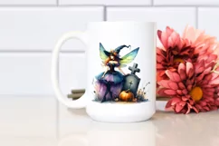 Vibrant Fairy Halloween | Colorful Watercolor Product Image 2