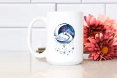 Vibrant Swan Watercolor Clipart Product Image 2