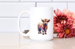 Urban Baby Highland Cow PNG Product Image 2