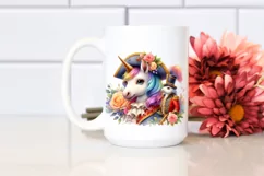 Elegant Baby Unicorn PNG Product Image 2