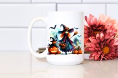 Vibrant Witch Halloween | Sublimation | Clipart. Product Image 2