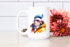 Watercolor Posing Dove, Transparent PNG Product Image 2