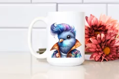 Watercolor Posing Dove, Transparent PNG Product Image 2