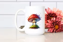 Detailed Glossy Mushroom PNG Product Image 2