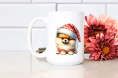 Pomeranian in Winter, Transparent PNG Product Image 2