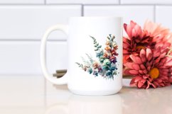 Abstract Watercolor Snapdragon | Sublimation | Clipart Product Image 2