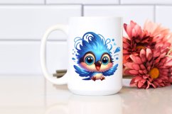Smiling Blue Jay | Sublimation,Clipart Product Image 2