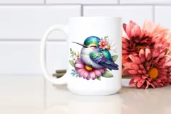 Cute Baby Hummingbird Clipart Product Image 2
