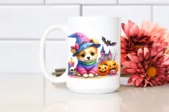 Vibrant Baby Dog Watercolor Product Image 2
