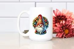 Vibrant Christmas Gnome PNG Product Image 2