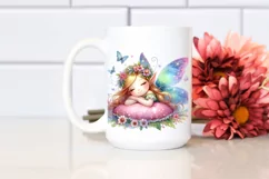 Colorful Cute Cat Fairy PNG Product Image 2