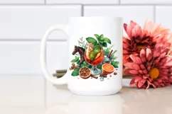 Watercolor Mint Julep Clipart Product Image 2