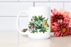 Watercolor Mint Julep Clipart Product Image 2