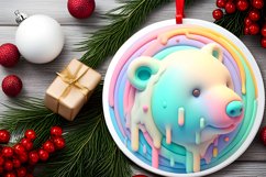 Christmas Polar Bear PNG Product Image 2