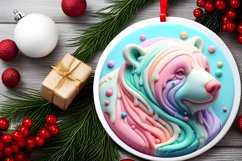 Christmas Polar Bear PNG Product Image 2