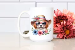 Colorful Baby Puppy | Clipart Product Image 2