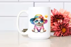 Colorful Baby Puppy | Clipart Product Image 2