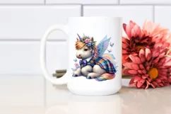Scottish Highland Unicorn PNG Product Image 2