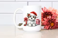 Maltese in Winter, Transparent PNG Product Image 2