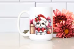 Maltese in Winter, Transparent PNG Product Image 2