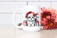 Maltese in Winter, Transparent PNG Product Image 2
