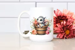 Cute Baby Dragon PNG Product Image 2