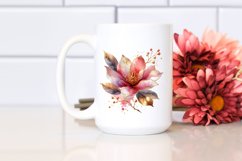 Abstract Shiny Magnolia | Sublimation | Clipart Product Image 2