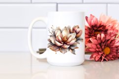 Abstract Shiny Magnolia | Sublimation | Clipart Product Image 2