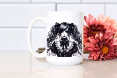 Detailed Gothic Girl PNG Product Image 2