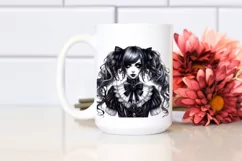 Detailed Gothic Girl PNG Product Image 2