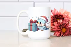 Cute Baby Parrot with Gift Box, Transparent PNG Product Image 2