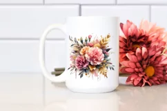 splash,Abstract Vibrant Bouquet with Gold Foil Carnation | Product Image 2
