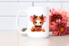 Simple Vibrant Baby Mouse Halloween Clipart Product Image 2