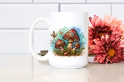 Detailed Magical Mushroom PNG Product Image 2