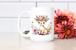 Colorful Cartoon-Style Deer | Sublimation Clipart Product Image 2