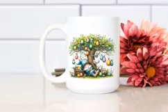 Easter Bunny Clipart |T-shirt, Mug PNG Product Image 3