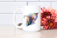 Watercolor Calla Lily -Like Clipart Product Image 2