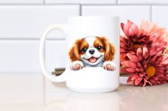 Cute Baby Cavalier Spaniel | Sublimation | Clipart Product Image 2
