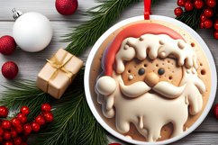 3D Santa Melting Winter PNG Product Image 2
