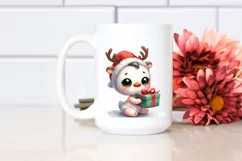 Swan with Reindeer Horns, Transparent PNG Product Image 2