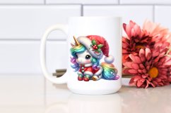 Cute Baby Unicorn | Christmas Clipart Product Image 2