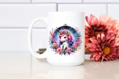 Vibrant Baby Unicorn PNG Product Image 2