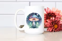 Mystical Mushroom | Celestial | Magic Mushrooms PNG |Tarot Product Image 2