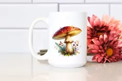 Detailed Magical Mushroom, Transparent PNG Product Image 2