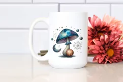 Mystical Mushroom | Celestial | Magic Mushrooms PNG |Tarot Product Image 3