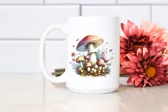 Detailed Pastel Mushroom PNG Product Image 2