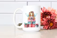 Whimsical Fairy Sitting Top PNG Product Image 2
