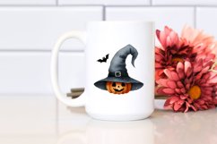 Funny Watercolor Simple Halloween Hat | Sublimation | Product Image 2