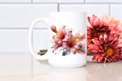 Abstract Glossy Azalea Material | Sublimation | Clipart Product Image 2