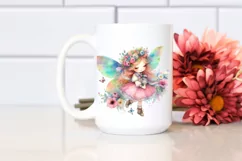 Colorful Cute Fairy Watercolor Product Image 2